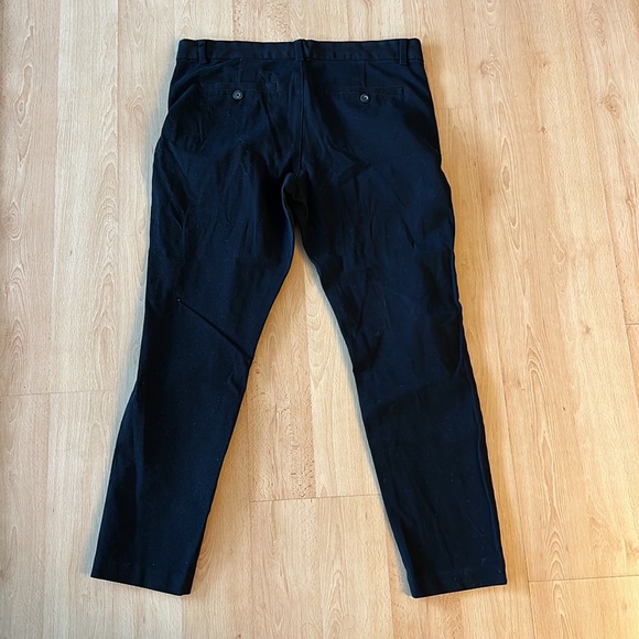 Slim city crop black Gap factory pants size 8R - Picture 5 of 5